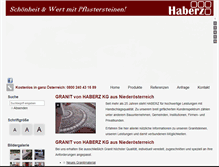 Tablet Screenshot of haberz.at